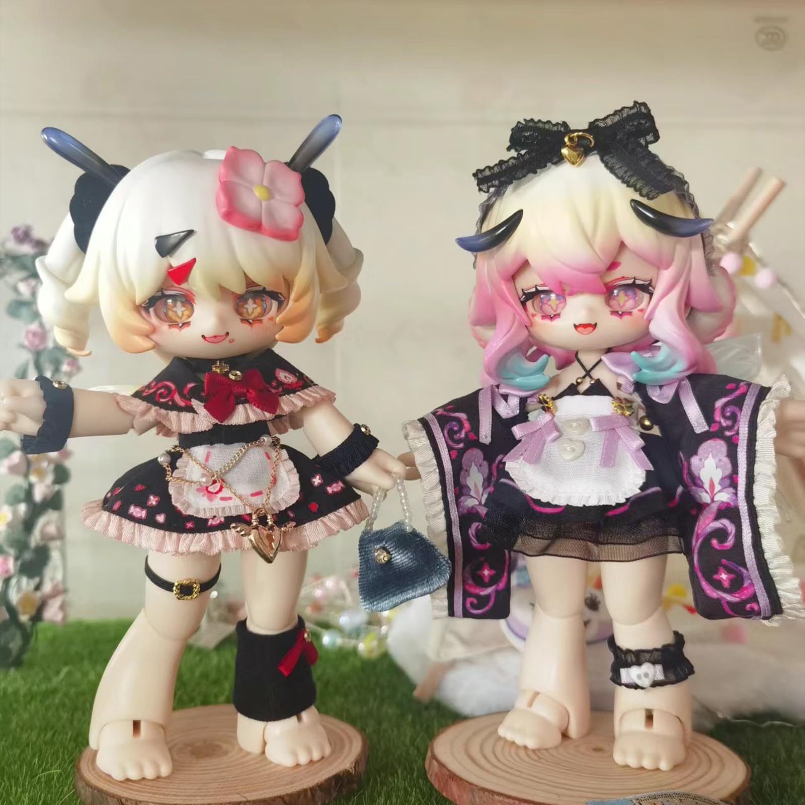 GNATAPIAY BJD Dolls Blind Box,Kawaii BJD Dolls Insect Cafe Series